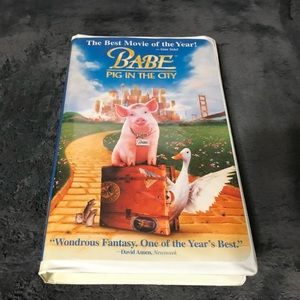 Babe the pig in the city movie bhs tape